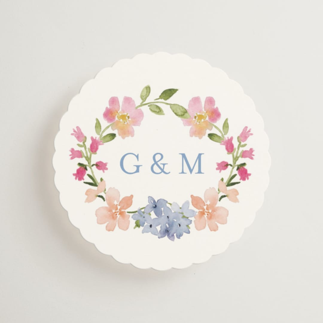 "Everlasting Romance" - Mini Enclosure Cards in Meadow by Petra Kern - Front