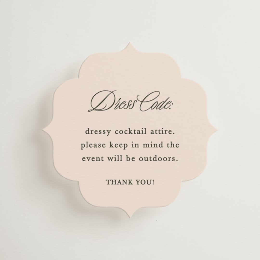 "Arboretum" - Mini Enclosure Cards in Almond by Morgan Kendall - Front