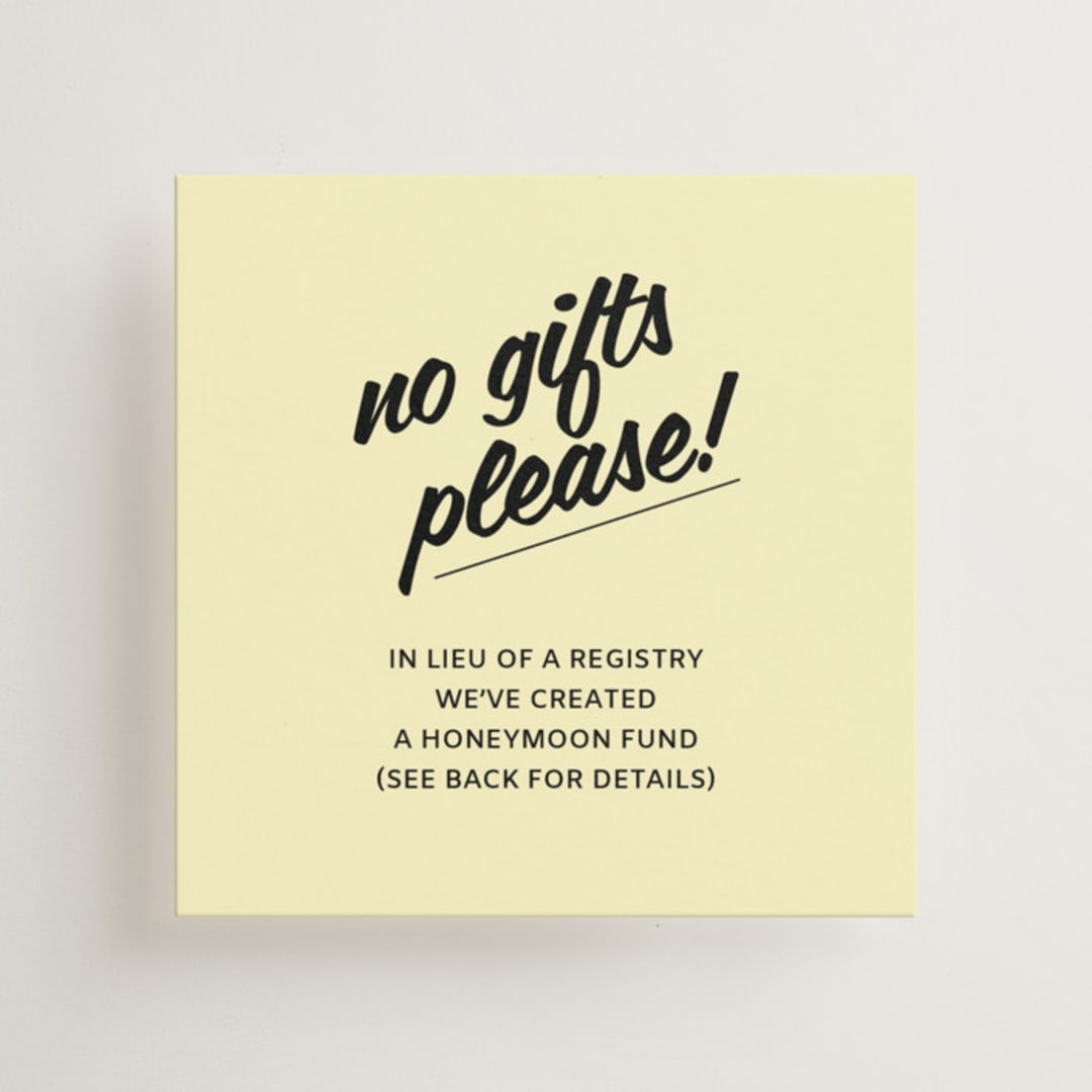 "Courthouse" - Mini Enclosure Cards in Butter by Studio Suku - Front