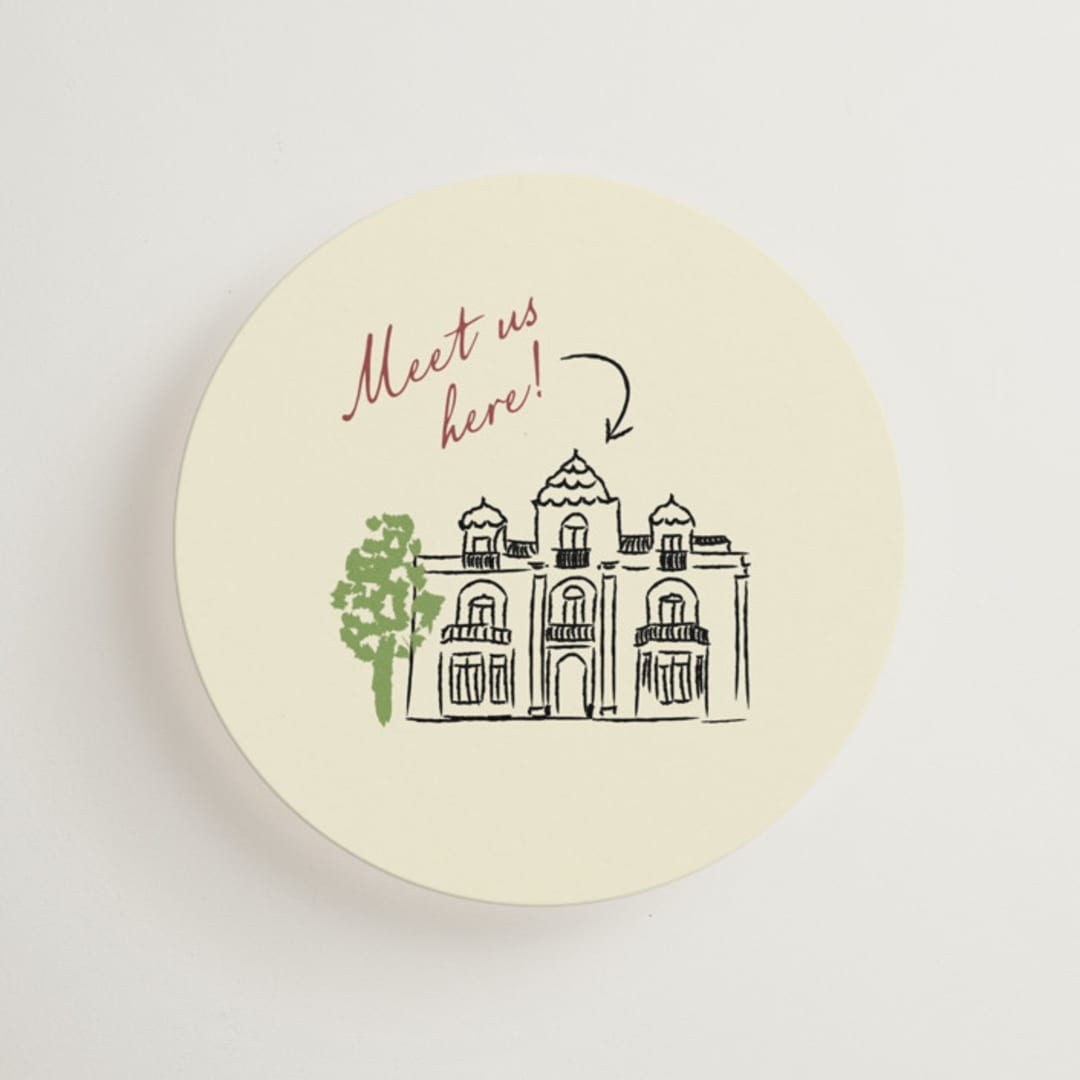 "Vintage Lovers" - Mini Enclosure Cards in Champagne by Helena Vitto - Front