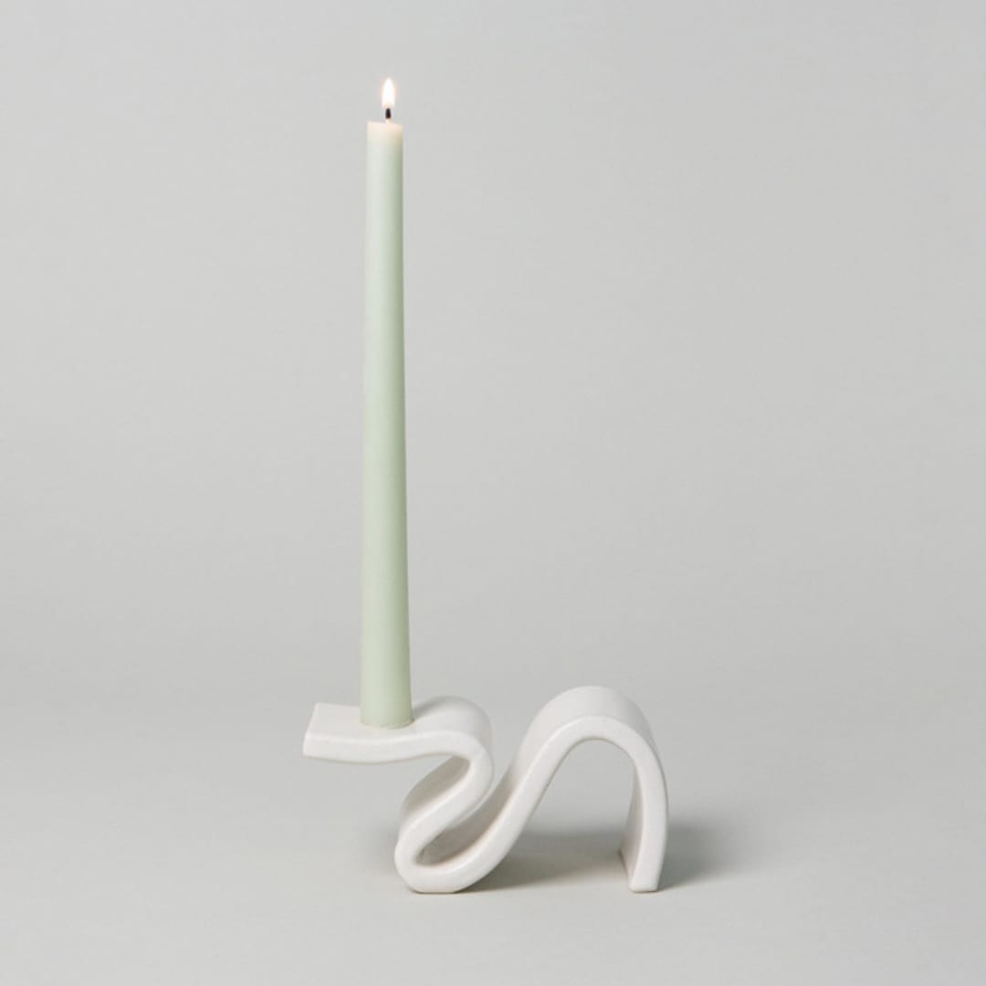 Wei Candleholder, Cream