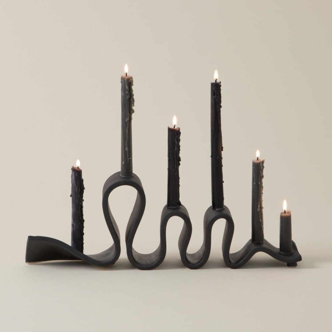 SIN Weylyn Candelabra, Black