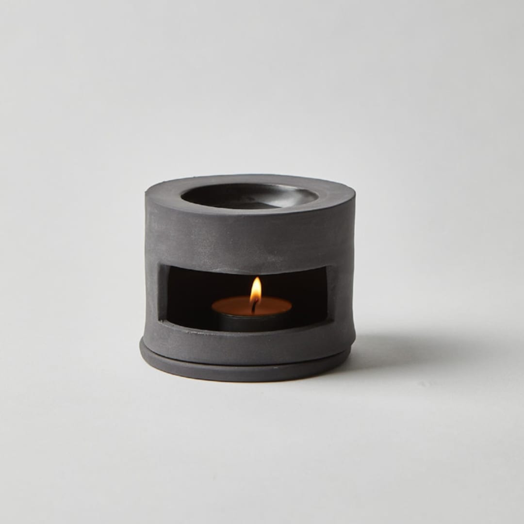 "Essential oil burner" - Candles and Holders in black by Studiokuza