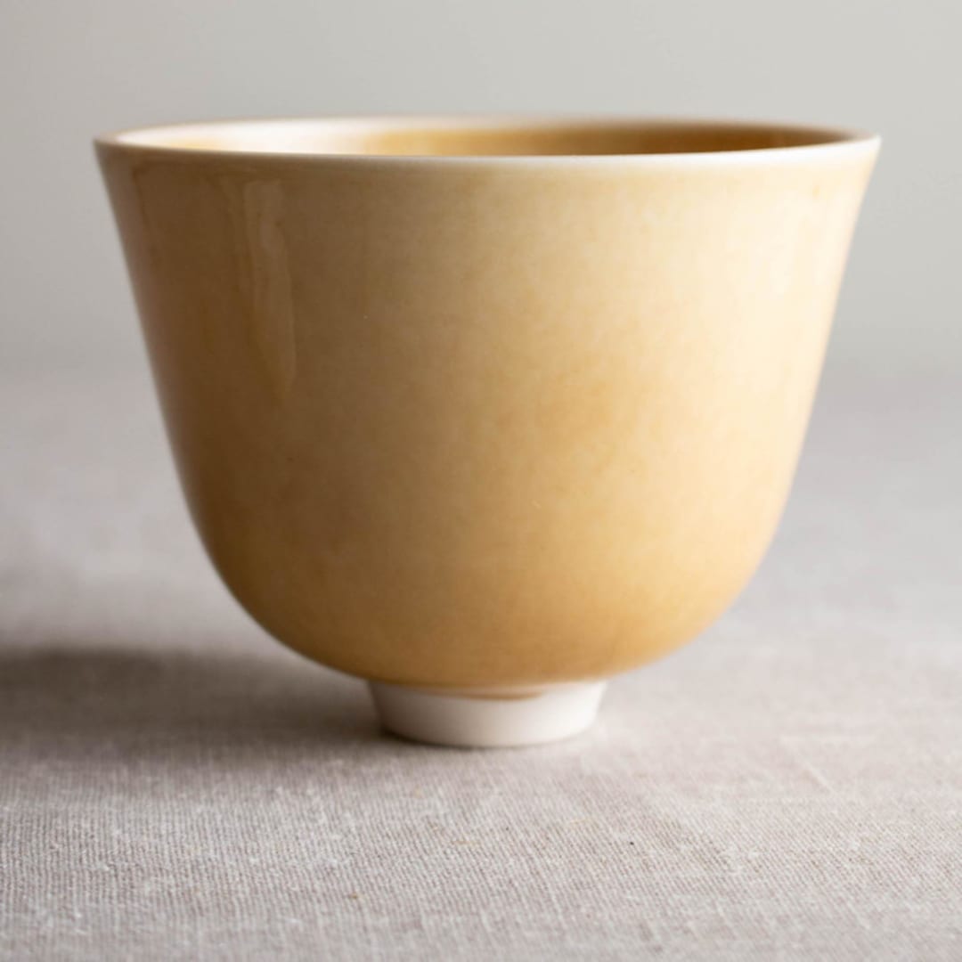 Butterscotch Glazed Vessel