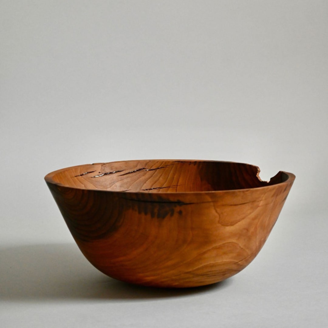 "Eastern Redbud II" - Decorative Object in brown by Ryan Tollstrup