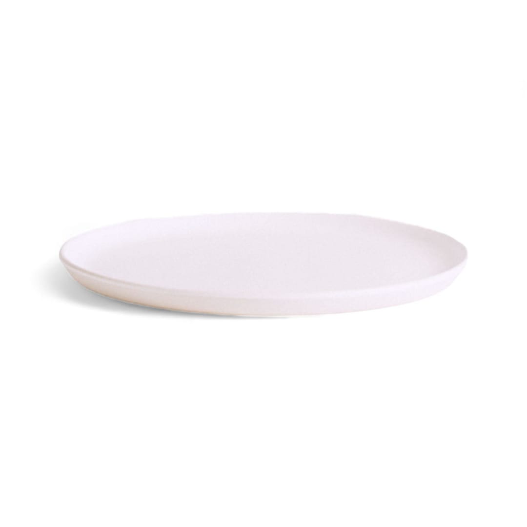 "Tunisian Dinner Plates Set of 4" - Place Settings in white by Powered By People