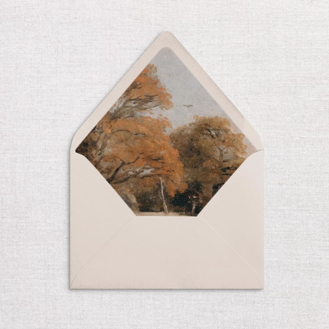 "Fall Envelope Liners, Autumn, Pack of 25" - Envelope Liners in multicolorassorted-colors by Studio Lavender