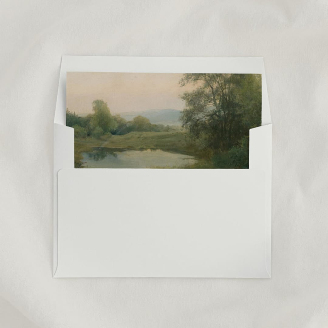 "Fine Art Landscape Envelope Liners, Square Flap, Pack of 25" - Envelope Liners in multicolorassorted-colors by Studio Lavender