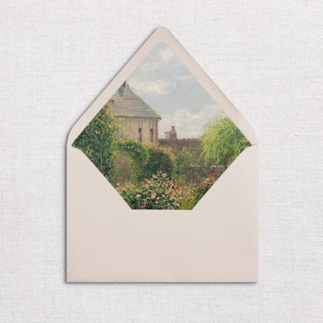 "Wildflower Garden Envelope Liners, Pack of 25" - Envelope Liners in multicolor by Studio Lavender