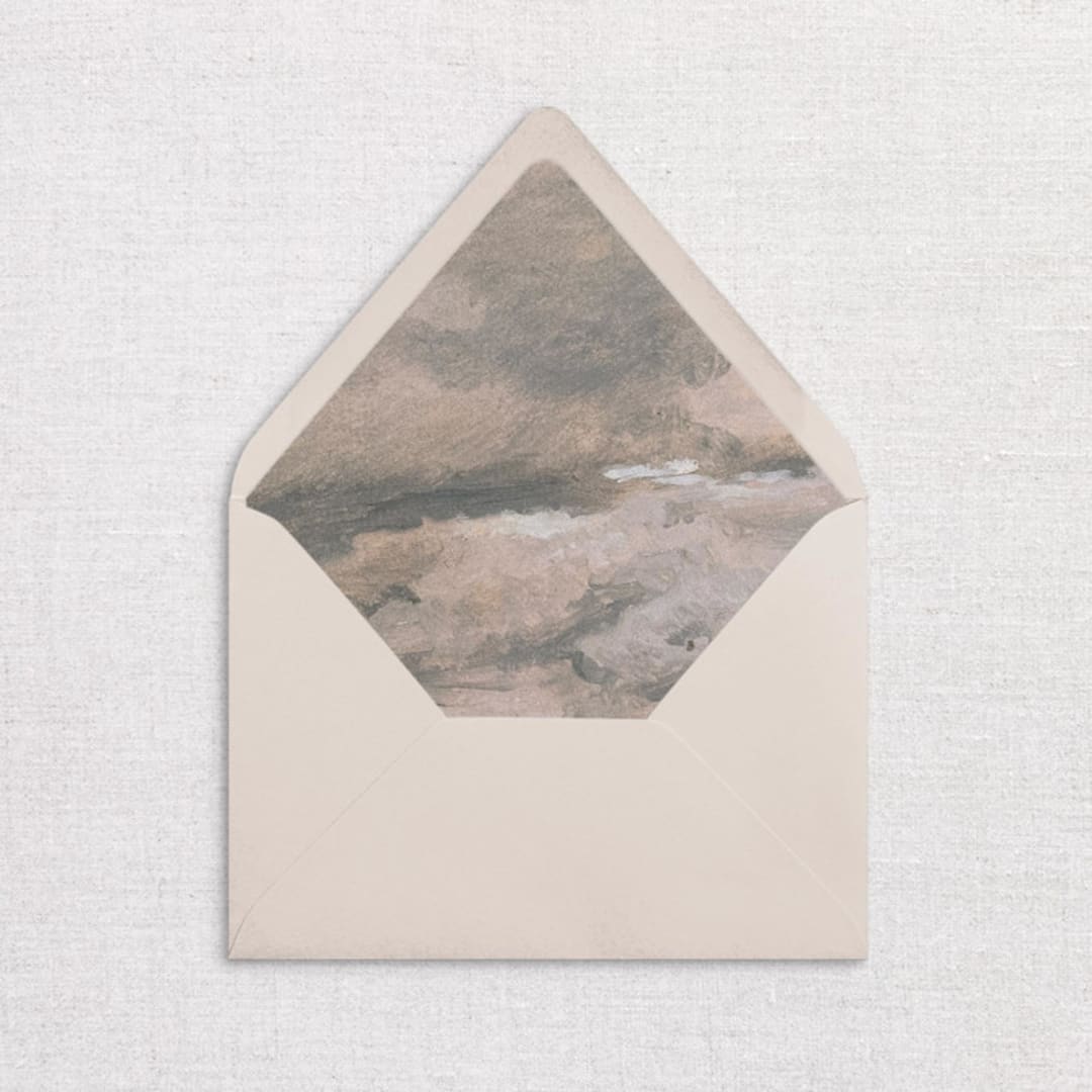 "Watercolour Sky Envelope Liners, Pack of 25" - Envelope Liners in multicolorassorted-colors by Studio Lavender
