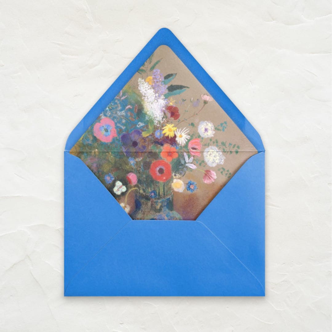 "A7 Fine Art Envelope Liners // Vibrant Vase (Set of 25)" - Envelope Liners in multicolorassorted-colors by Clover and Lamb