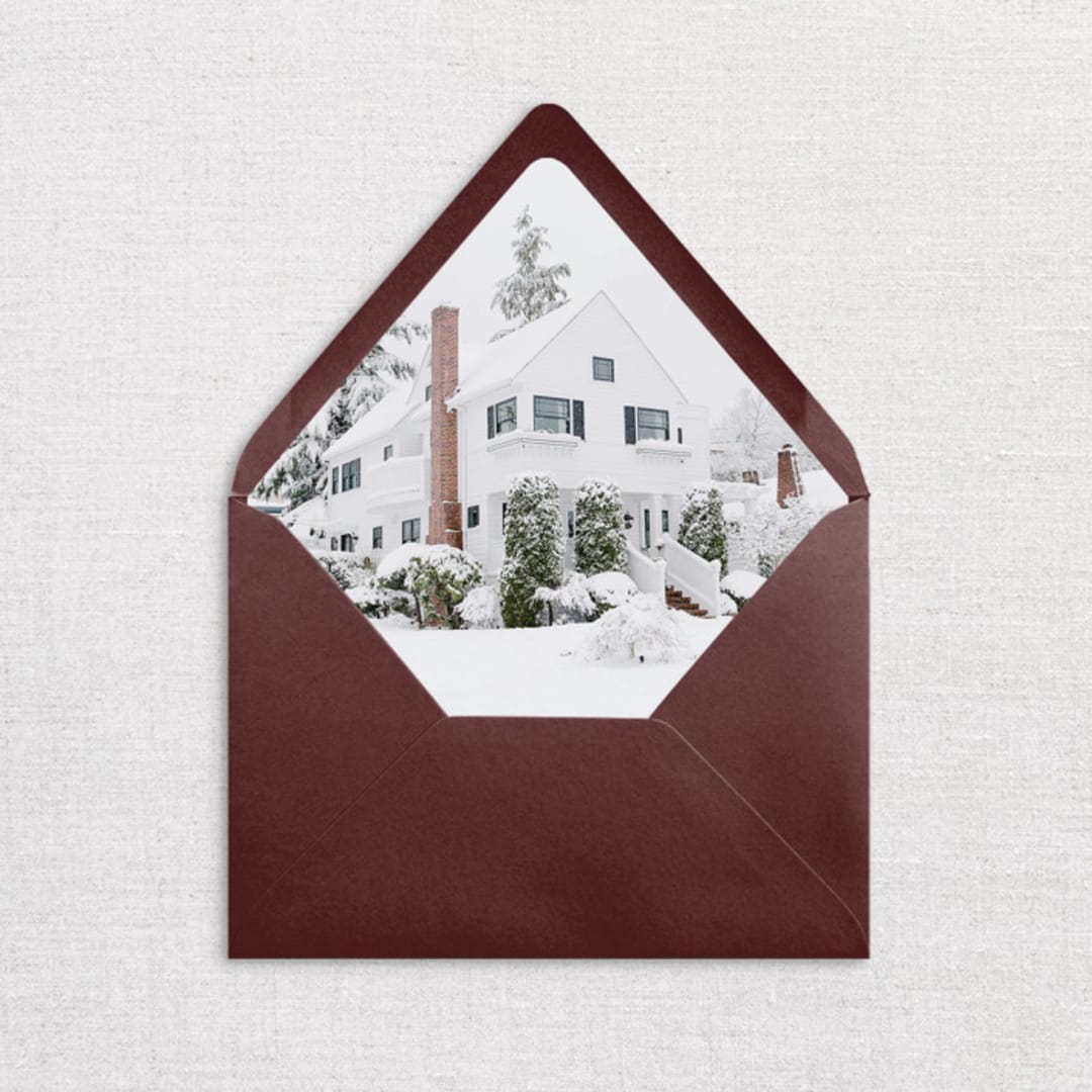 "Custom Home Envelope Liners, Pack of 25" - Envelope Liners in multicolorassorted-colors by Studio Lavender