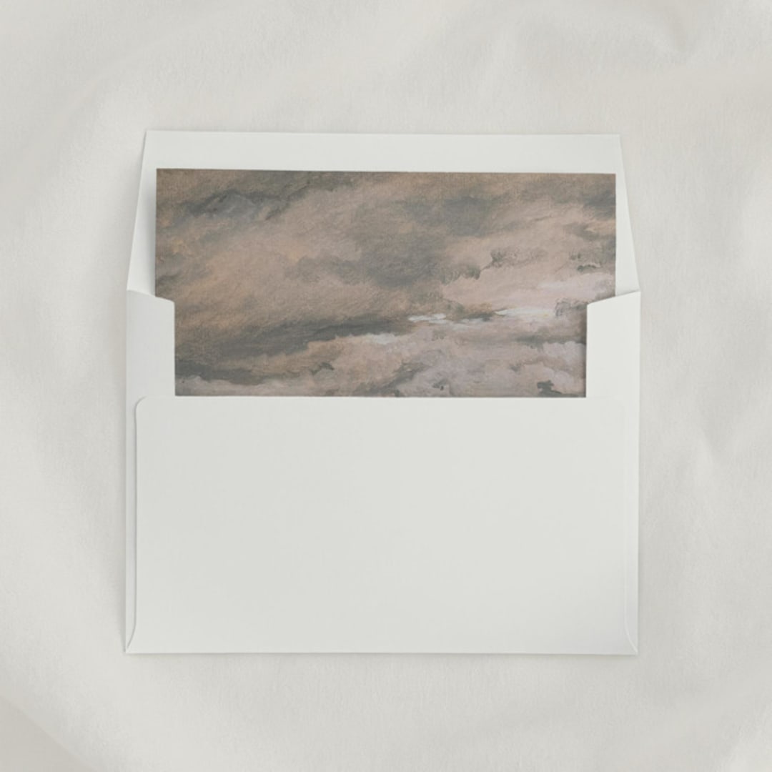 "Watercolour Sky Envelope Liners, Square Flap, Pack of 25" - Envelope Liners in multicolorassorted-colors by Studio Lavender