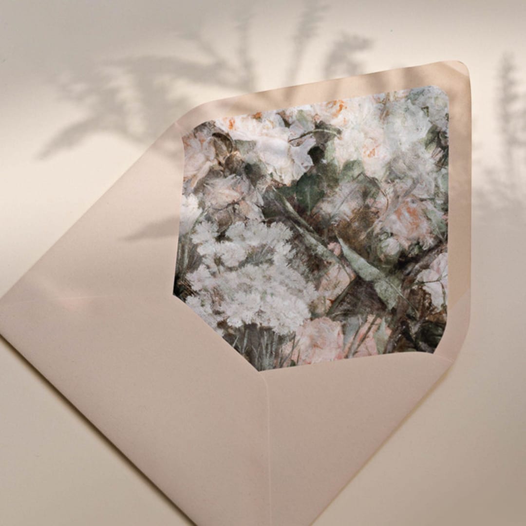 "Floral Envelope Liners, Pack of 25" - Envelope Liners in multicolorassorted-colors by Studio Lavender