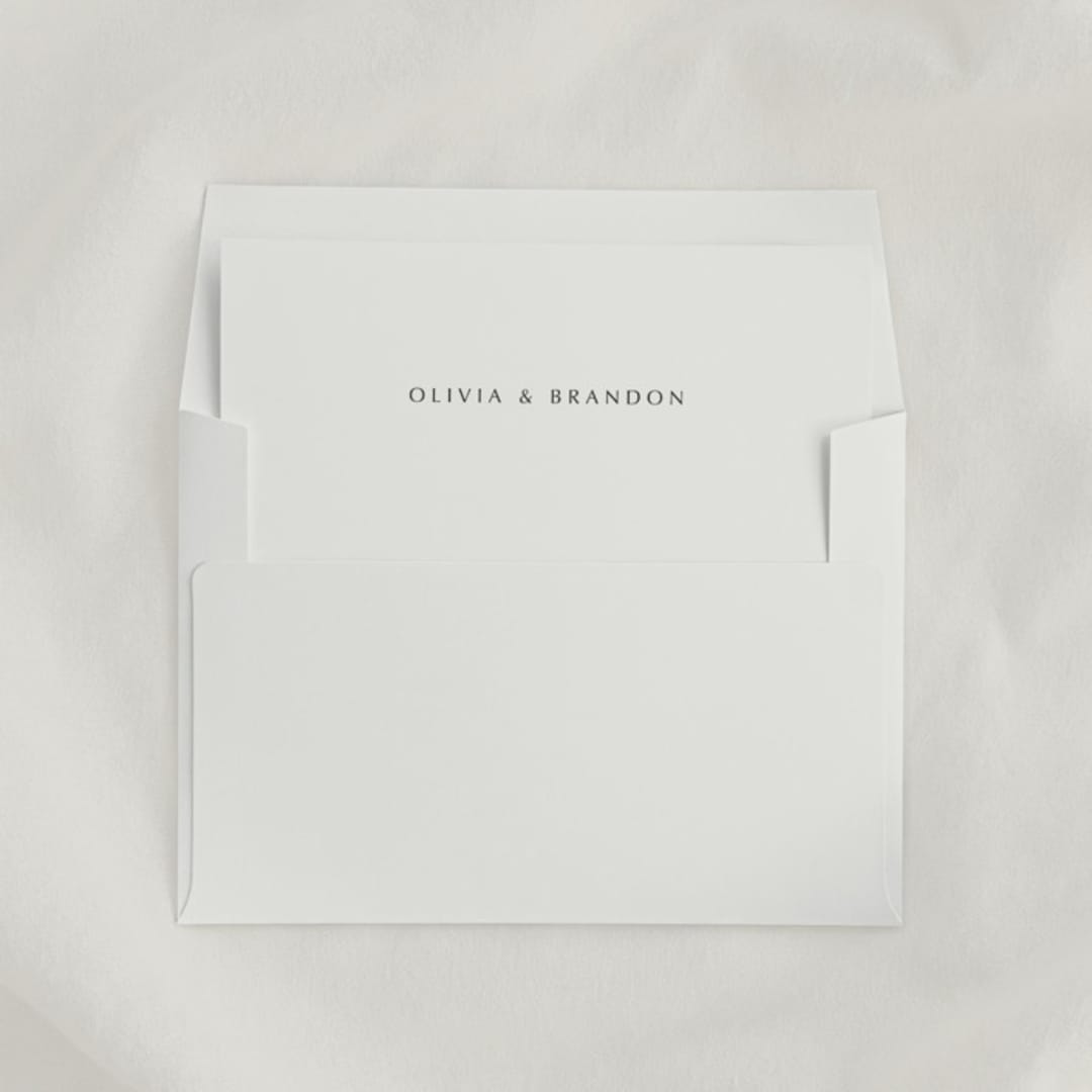 "Custom ‘Text’ Envelope Liners, Square Flap, Pack of 25" - Envelope Liners in multicolorassorted-colors by Studio Lavender