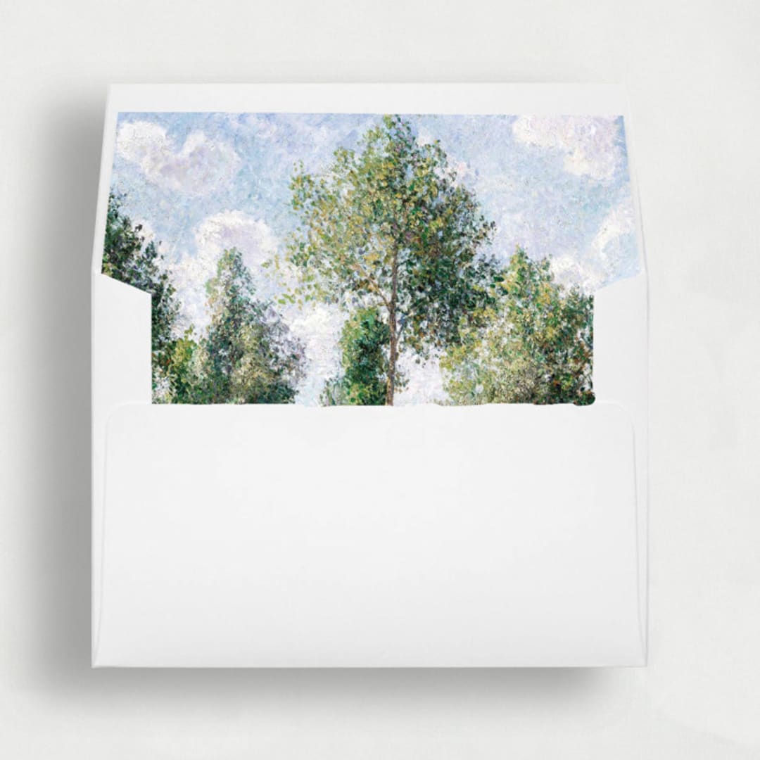 "Great Outdoors Liner | Set of 25 Square Envelope Liners" - Envelope Liners in multicolor by Nikki Turner