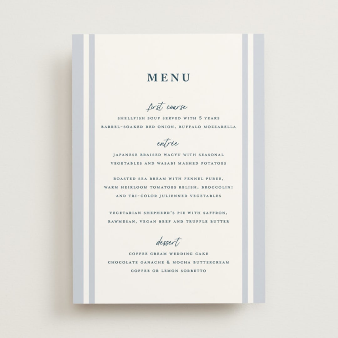 "melihrolo" - Menus in Powder Blue by chocomocacino - Front