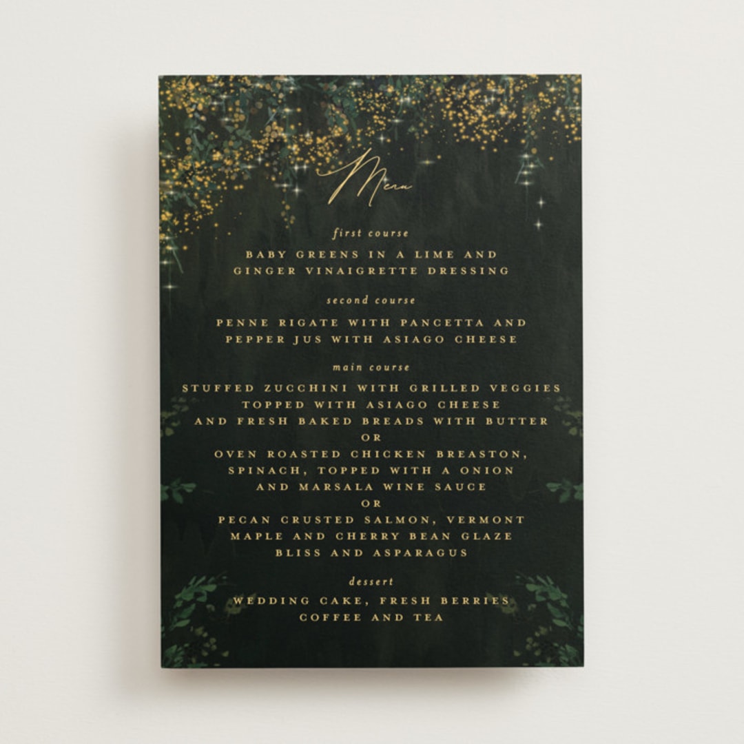 "New Orleans from Disney's Princess and The Frog" - Menus in Mystic by Phrosné Barwood - Front