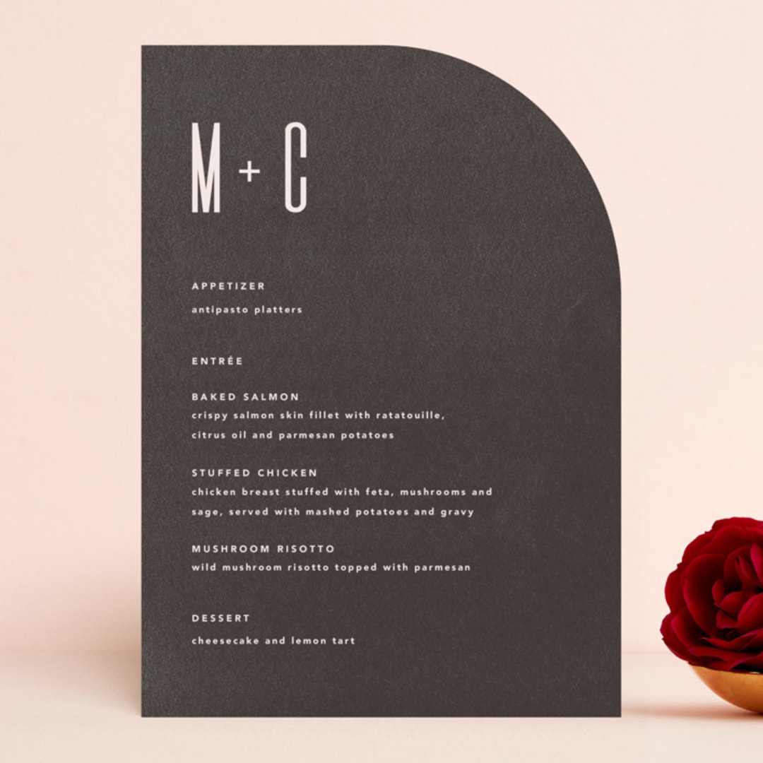 "Film" - Menus in Coffee by JoAnn Jinks - Front