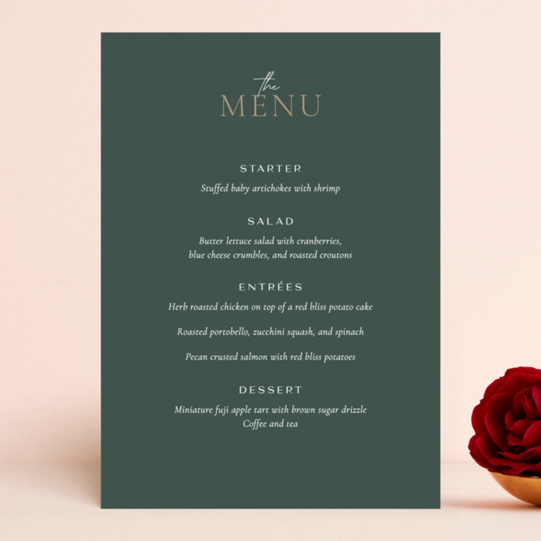 "winter's edge" - Menus in Alpine by Eric Clegg - Front