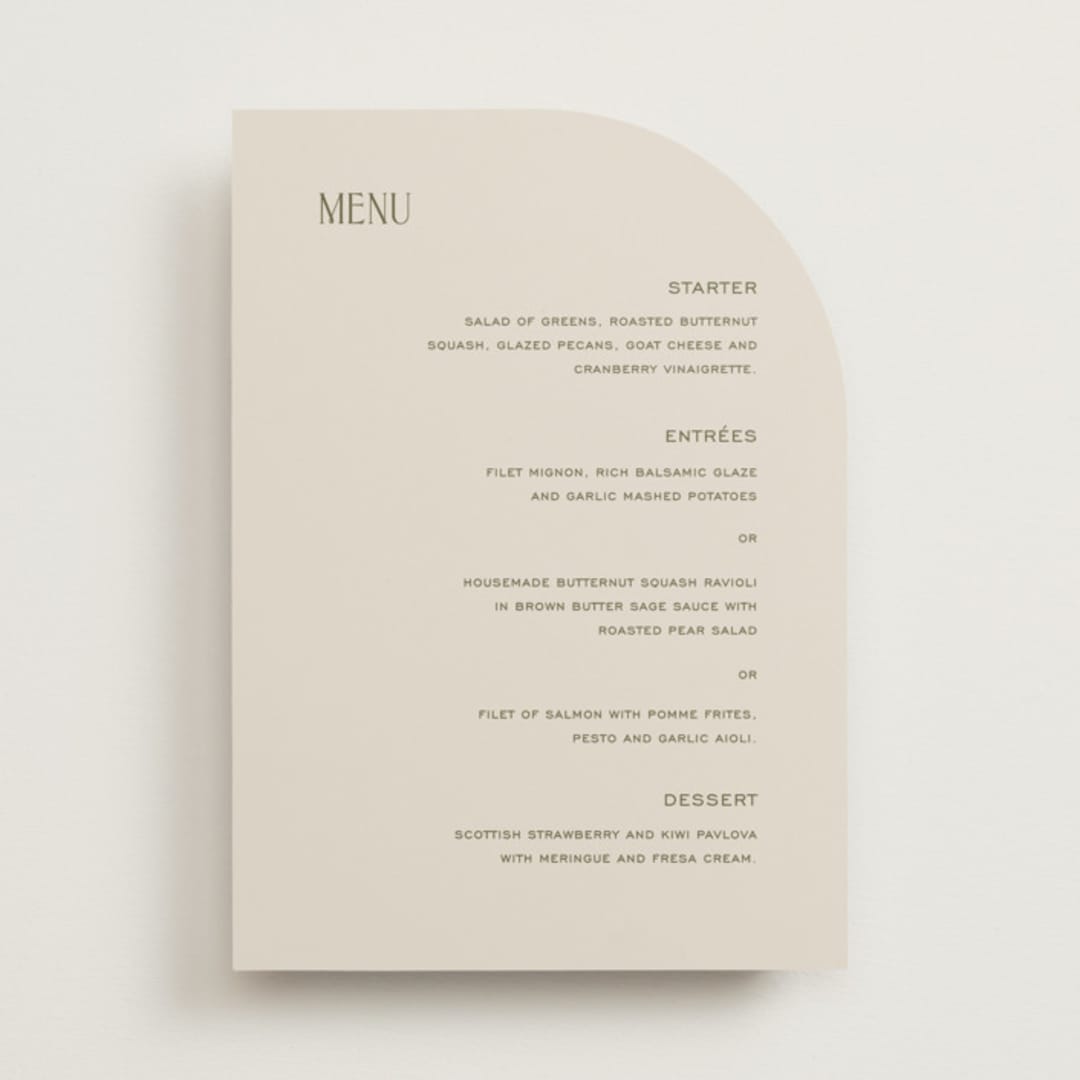 "Eisin" - Menus in Vanilla Bean by Pati Cascino - Front