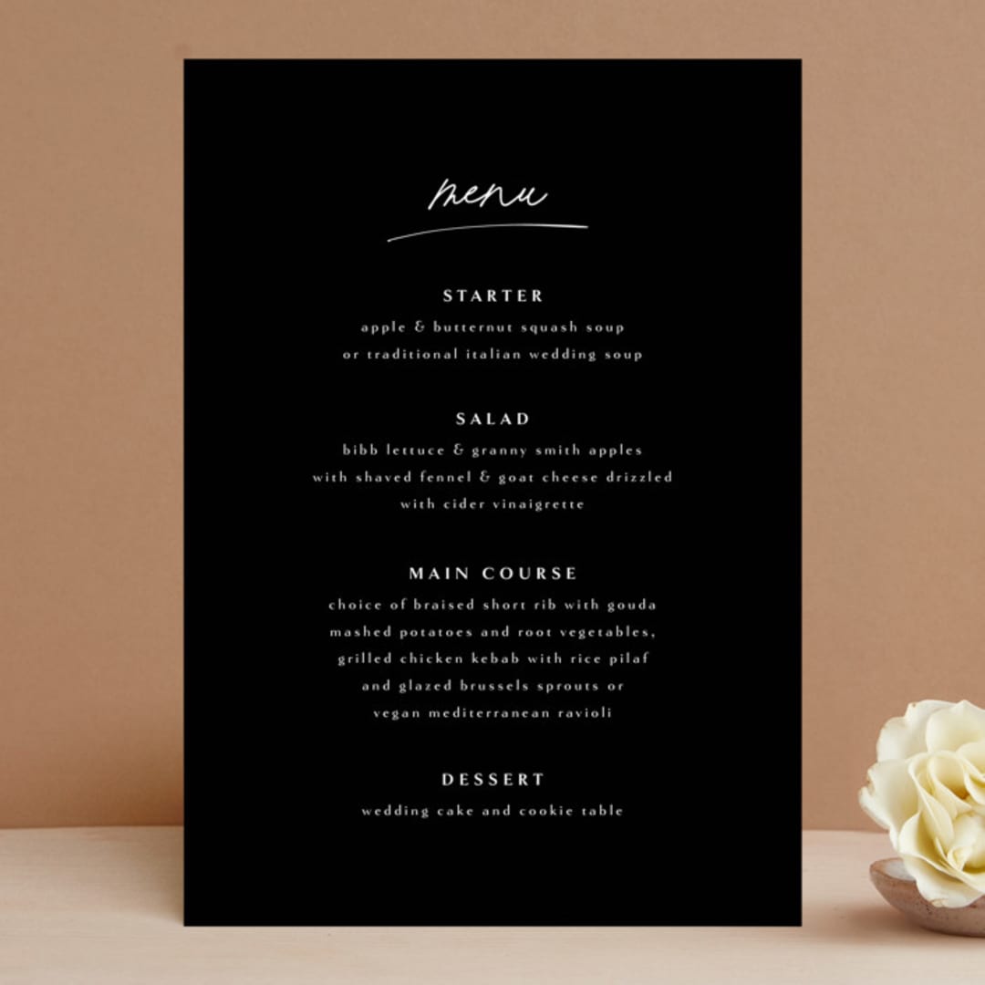 "A formal request" - Menus in Jet by Lea Delaveris - Front