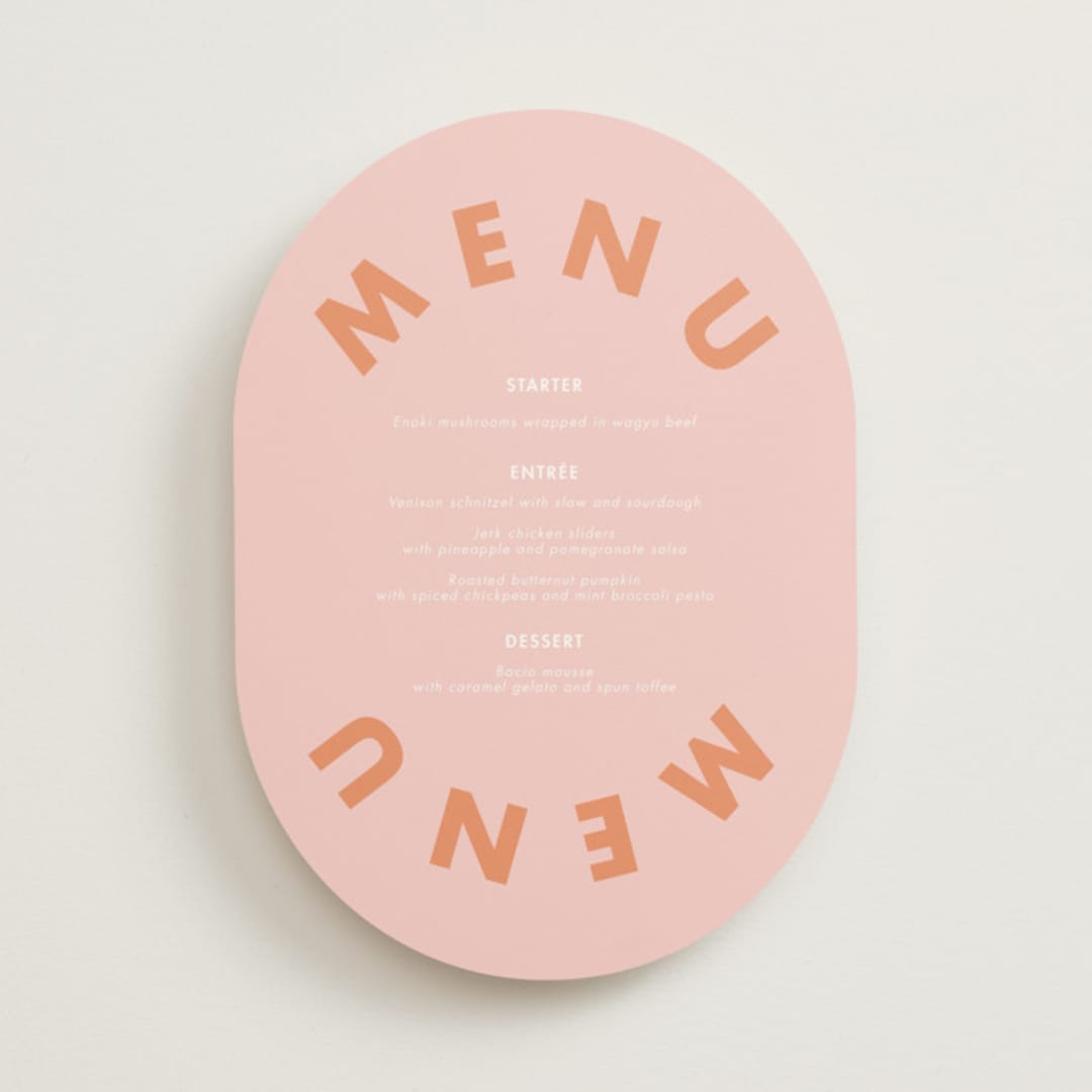 "Bubblegum" - Menus in Candy by Catherine Culvenor - Front