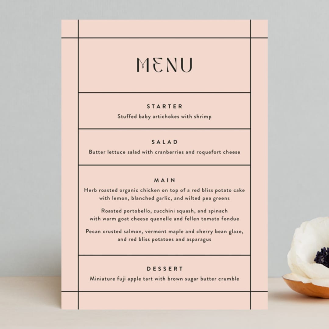 "The Grid" - Menus in Rosebud by Mansi Verma - Front