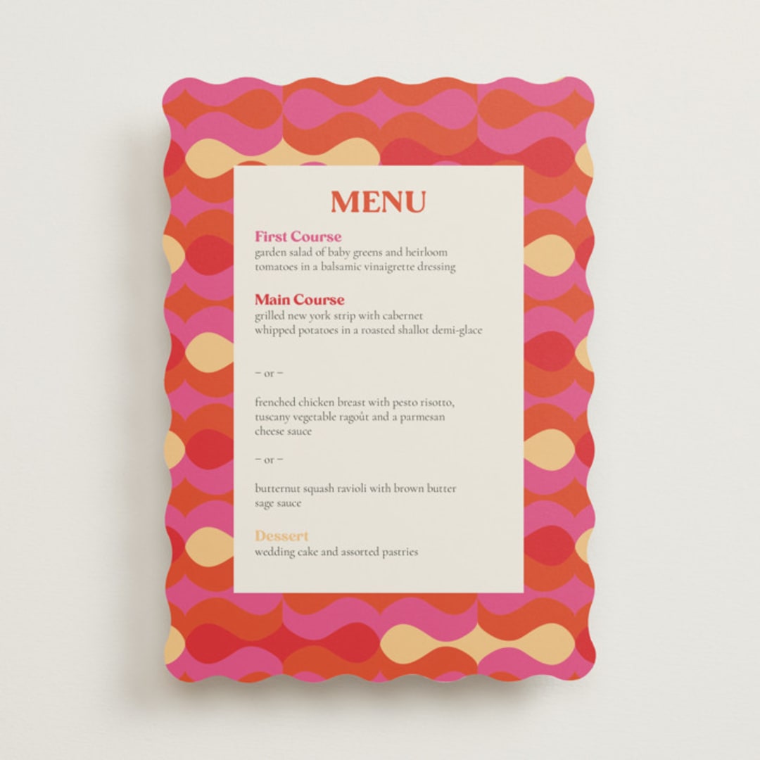 "Pop love" - Menus in New York by Bethania Lima - Front