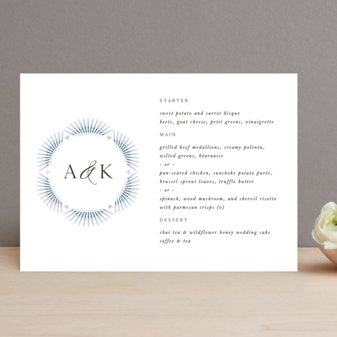 "AKARI" - Menus in Wave by Melanie Kosuge - Front
