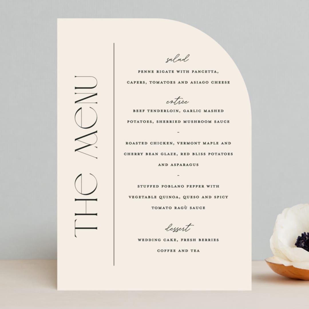 "The Manor" - Menus in Buff by Pixel and Hank - Front