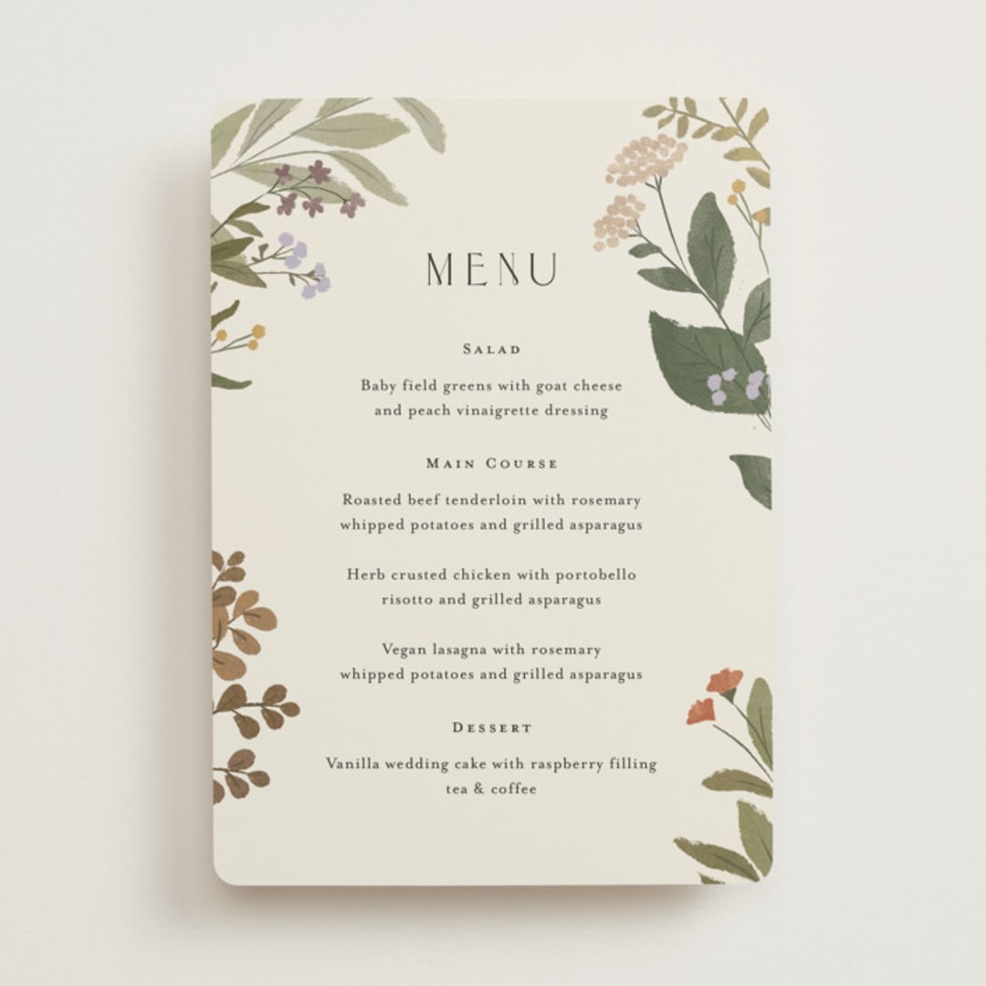 "Ellsworth" - Menus in Natural by Jennifer Wick - Front