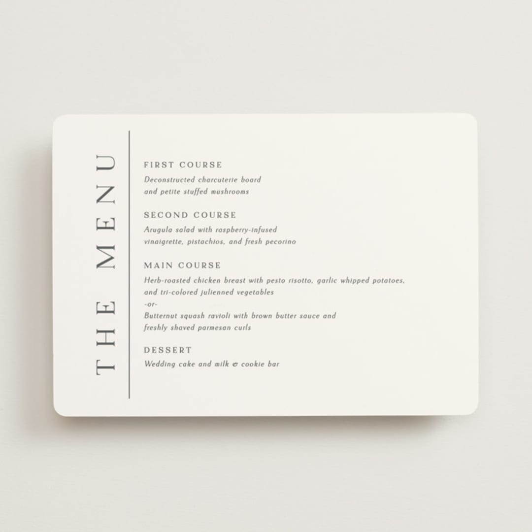 "Sector" - Menus in Snow by Kaydi Bishop - Front