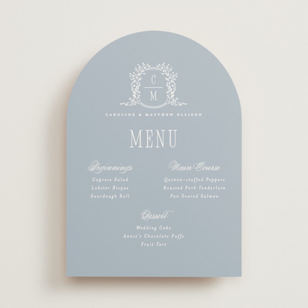 "Hartford" - Menus in Powder by Erin L. Wilson - Front