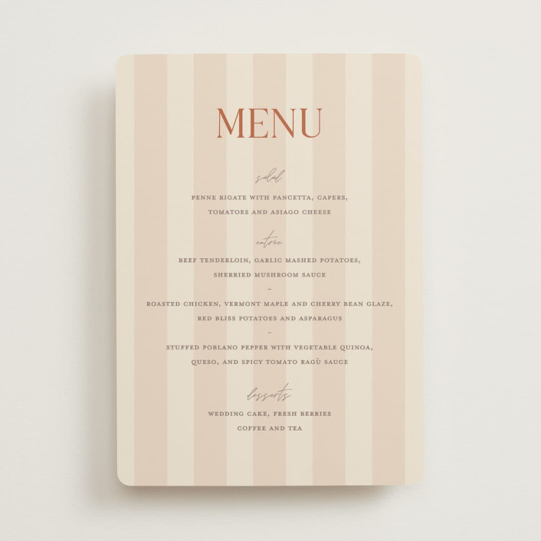 "Ambrosial" - Menus in Butter by Pixel and Hank - Front