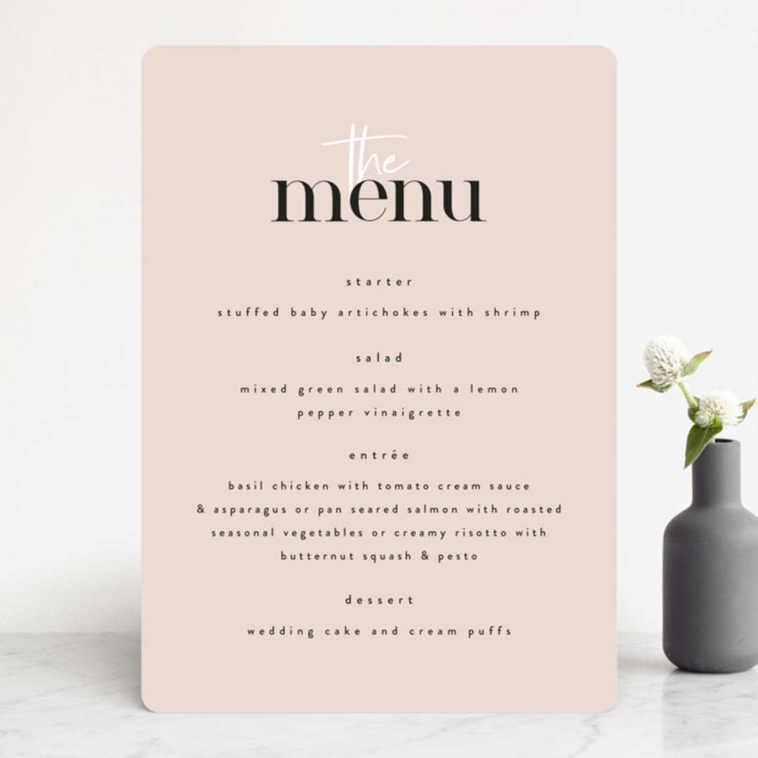 "Loved" - Menus in Champagne by Angela Garrick - Front