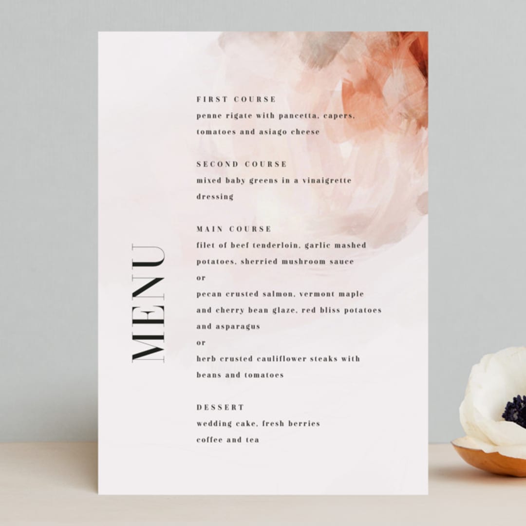 "Romantic" - Menus in Earth by Lori Wemple - Front