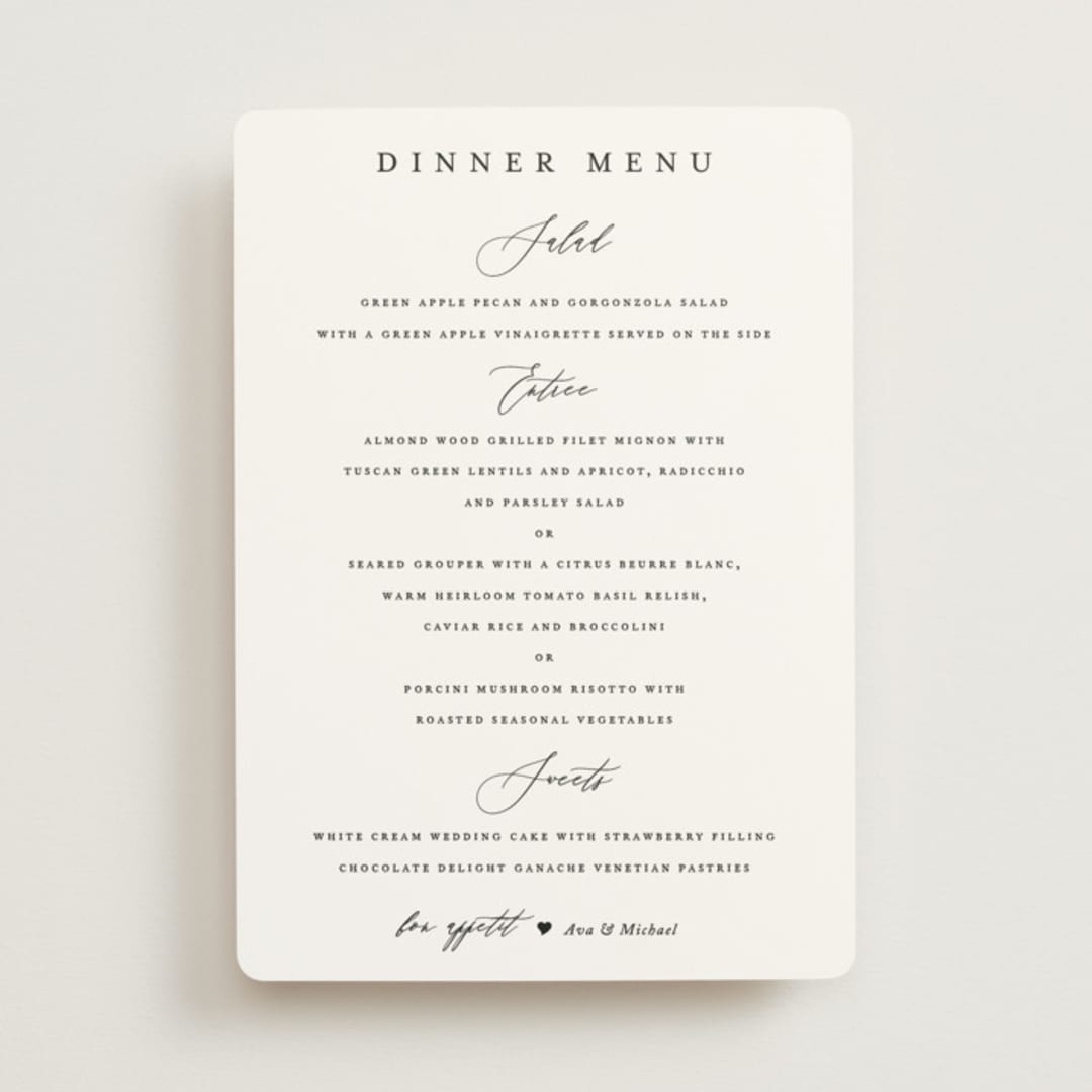 "Delicate" - Menus in Obsidian by Jennifer Postorino - Front