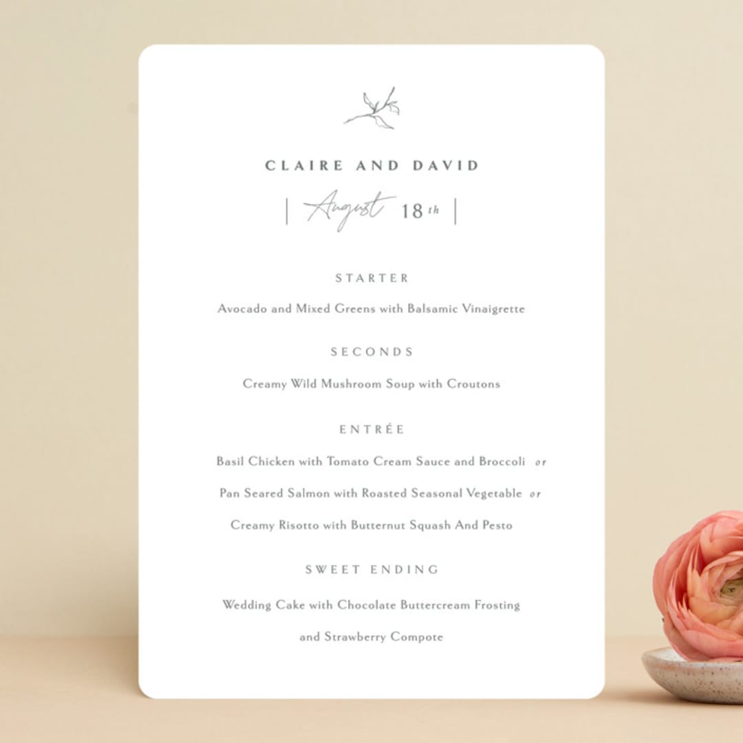 "Sketch" - Menus in Cloud by Sara Hicks Malone - Front