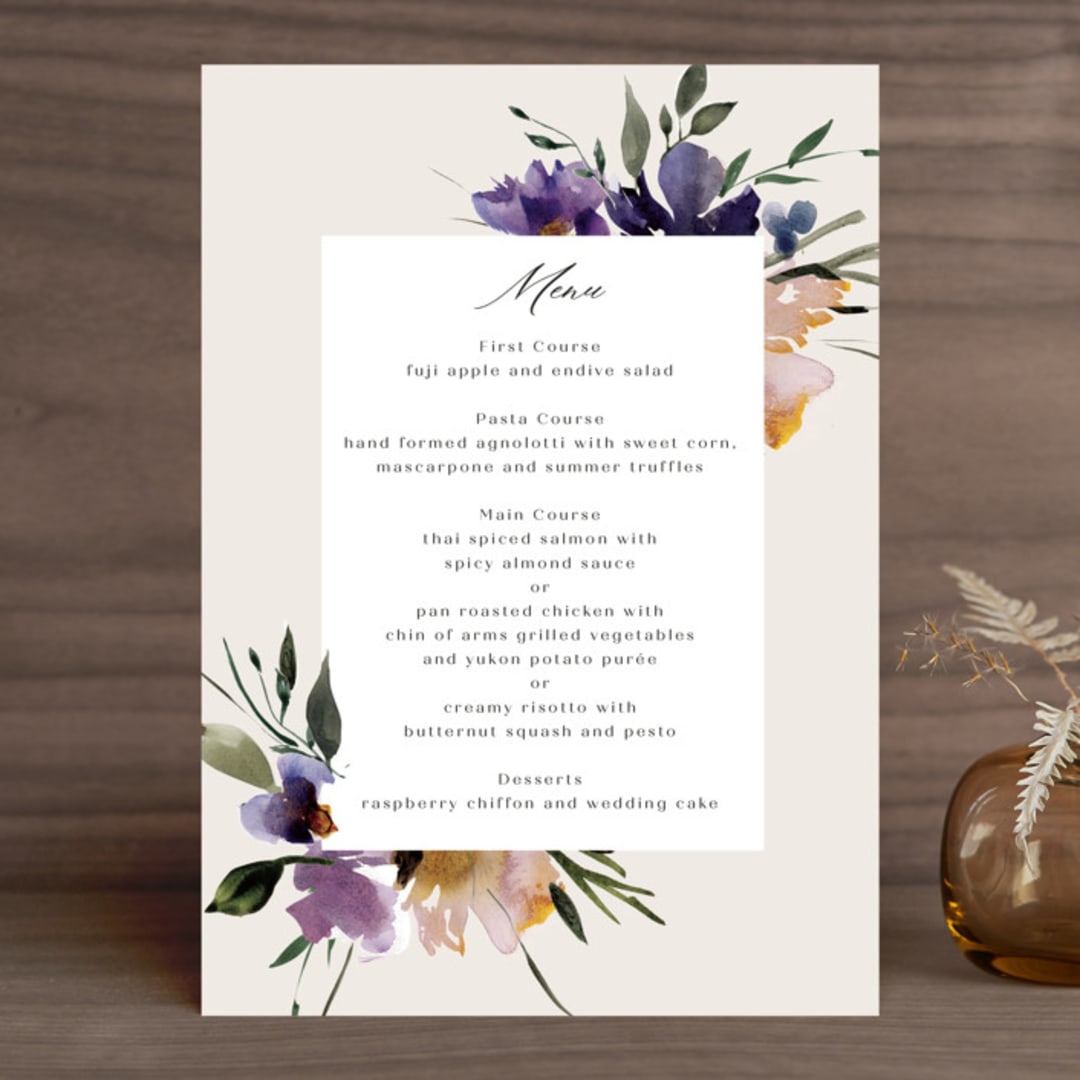 "ivi" - Menus in Ivory by Lori Wemple - Front