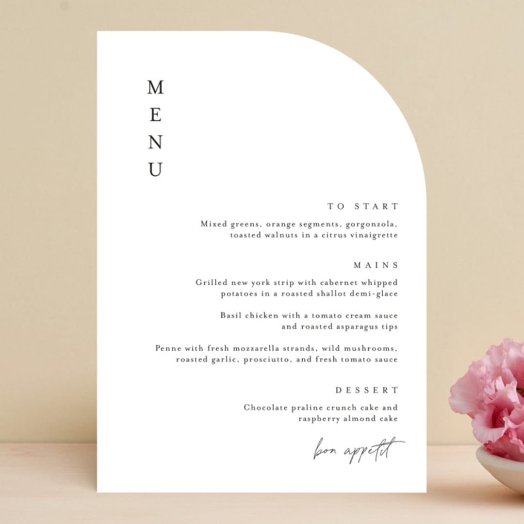 "Handwritten" - Menus in Obsidian by Jennifer Postorino - Front