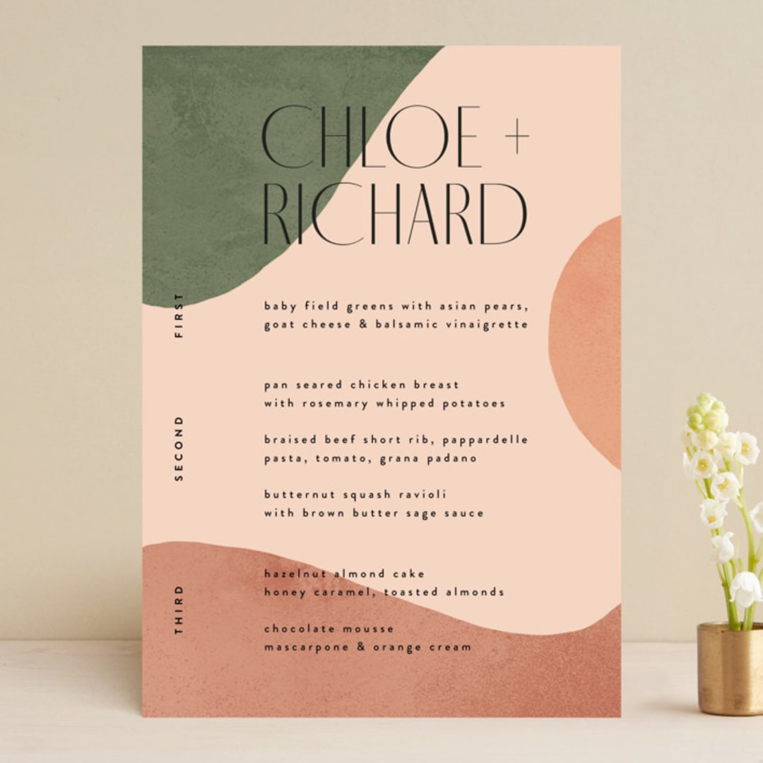"Abstract" - Menus in Desert by Kelly Schmidt - Front