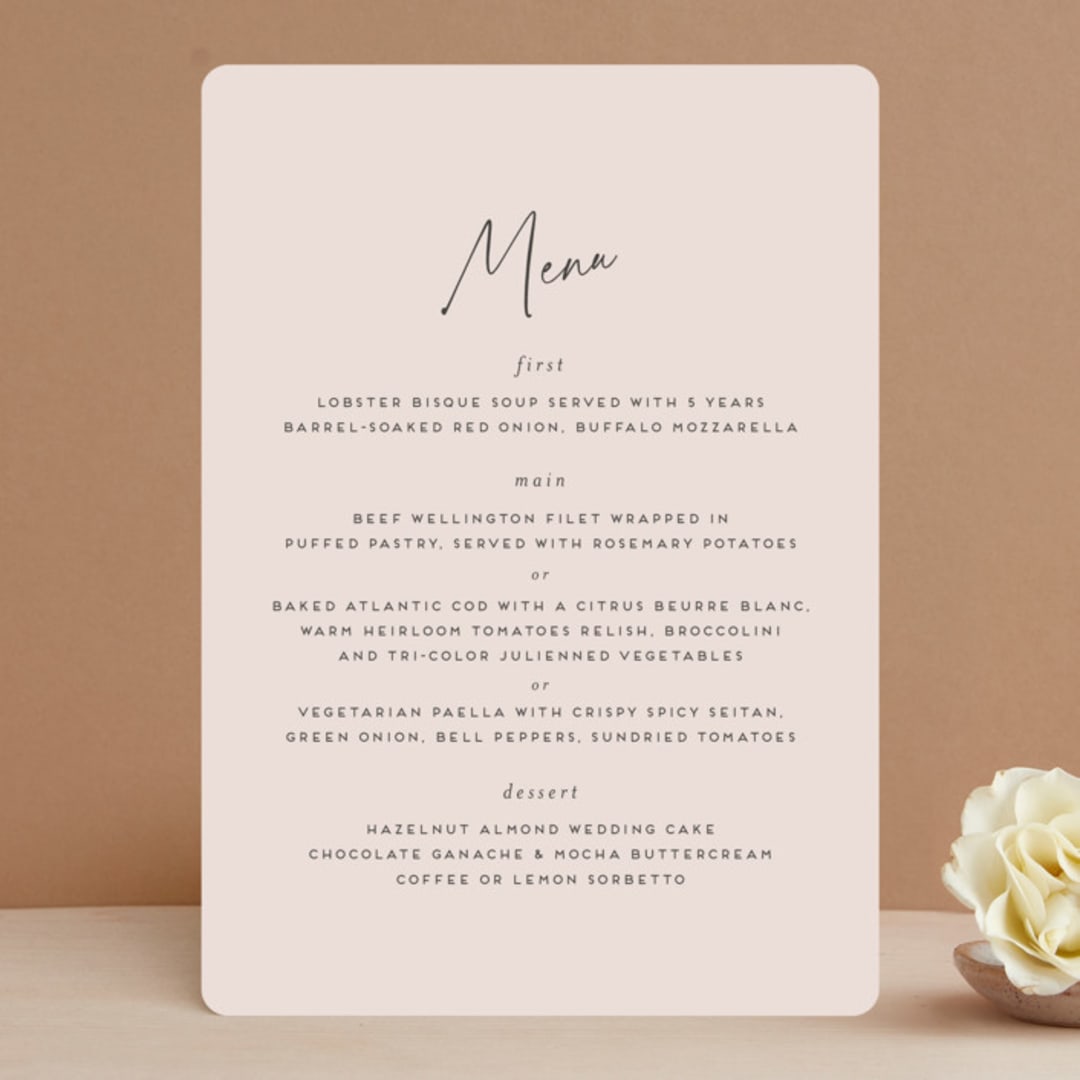 "hazelnut" - Menus in Fawn by chocomocacino - Front