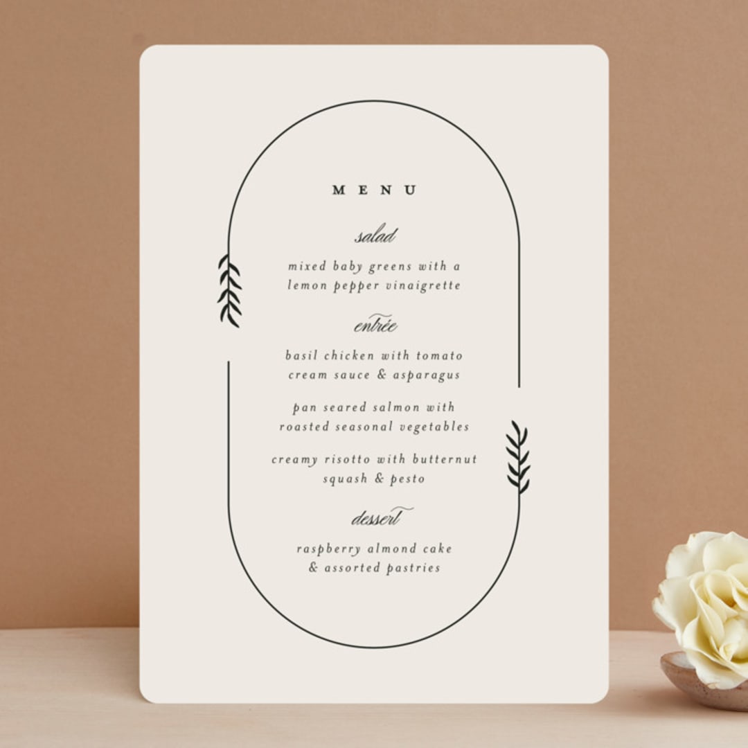 "Surround" - Menus in Ivory by Brianne Larsen - Front
