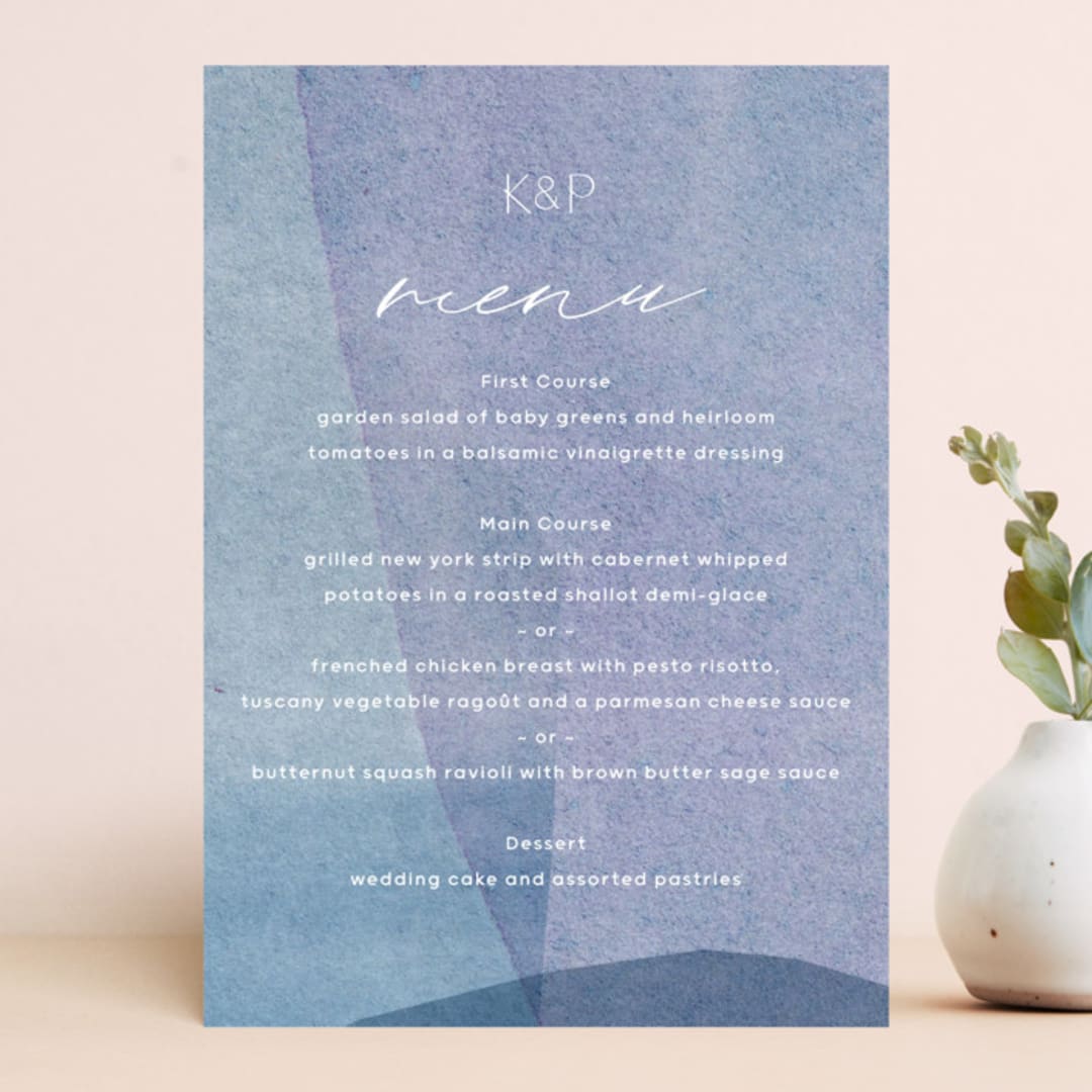 "Alchemy" - Menus in Deep Sea by Olivia Raufman - Front