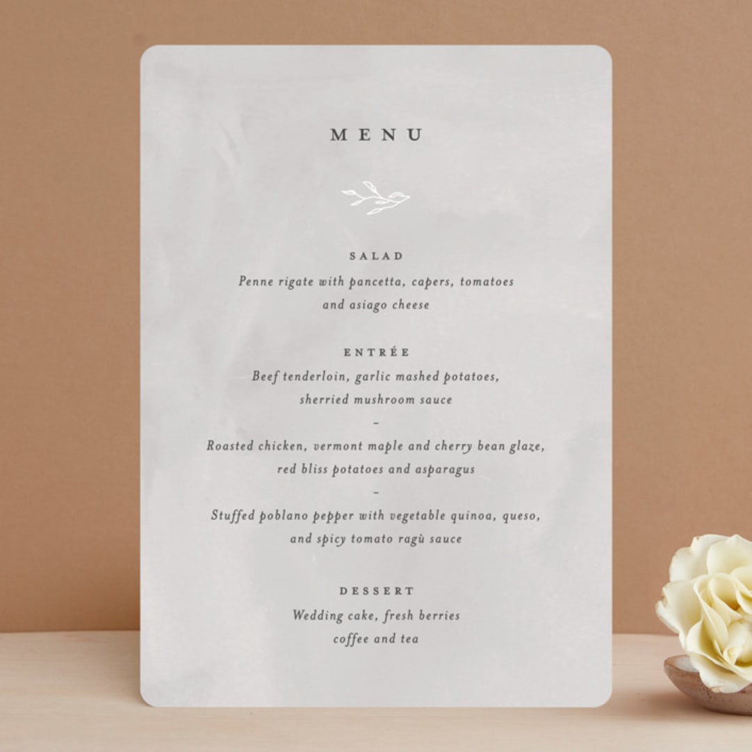 "Abundant Wreath" - Menus in Fog by Pixel and Hank - Front