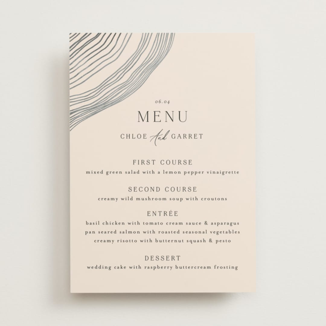 "Rings" - Menus in Natural by Alethea and Ruth - Front