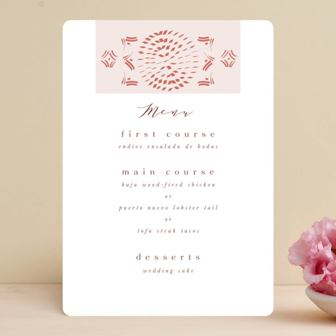 "Terracotta" - Menus in Rust by Kanika Mathur - Front