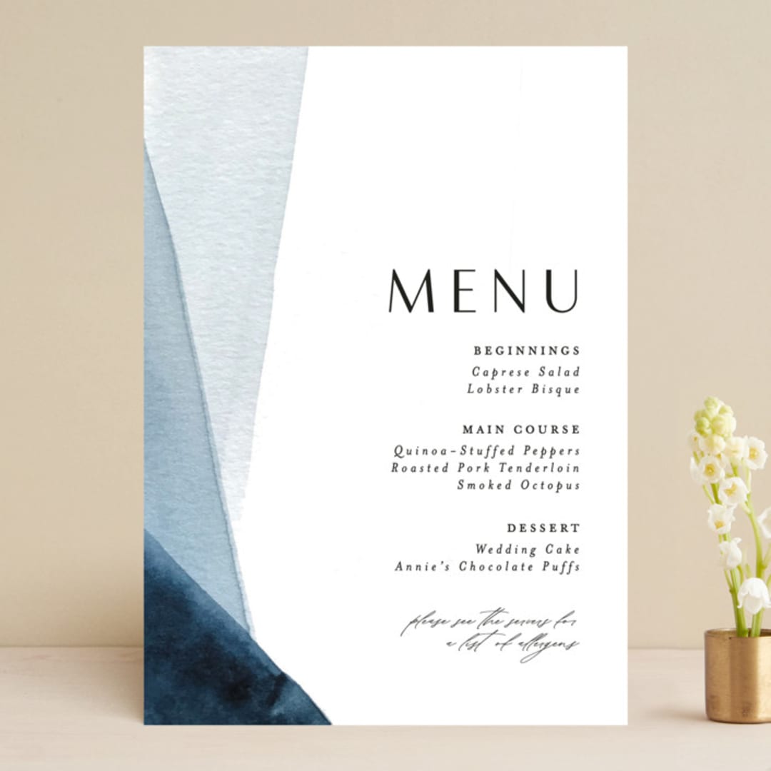 "Trio" - Menus in Ocean by Erin L. Wilson - Front