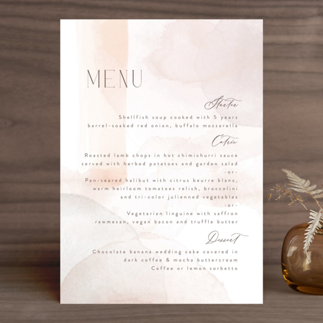"kirsch" - Menus in Sand by chocomocacino - Front